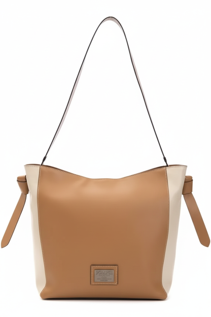 Brązowa torba - widok z przodu