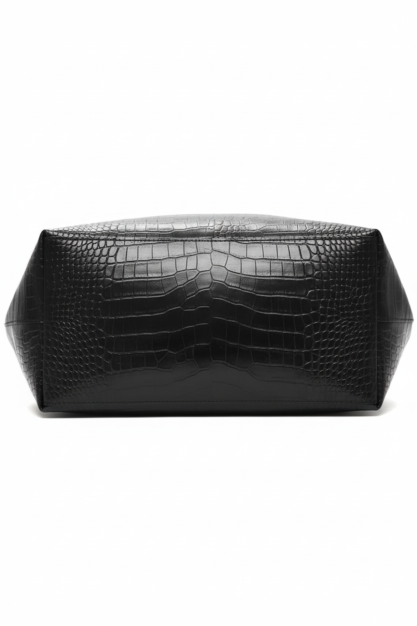 Czarna torba Pompei Donatella - widok spodu